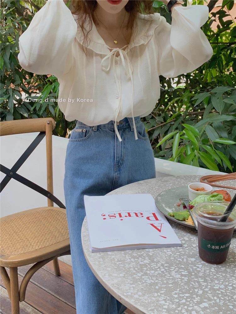 现货，秋季新款甜美风衬衣，其它，YEAXIU(6F)