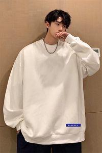 圆领卫衣男大码加厚长袖t恤男2024春S6202-P28图片
