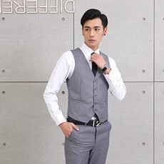 LY8588-M-M2P29马甲工作服西装伴郎服职业装大码礼服男西装马甲，男装背心/马甲，星座510A-2
