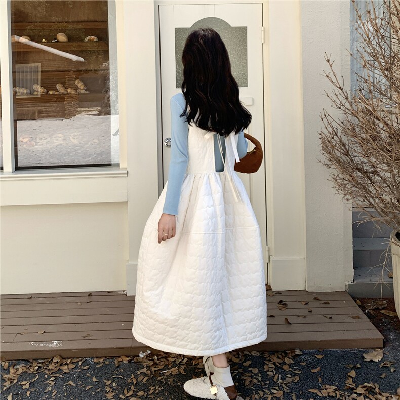 两色棉背心单裙+内搭一整套2个SKU2C167-896-P215-K298,女装棉衣/棉服,2C167