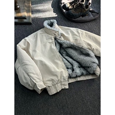 网图有货狼王座山雕bomber冬季哈灵顿立领棉服夹克男女A1170-P98，男装夹克，星座1505