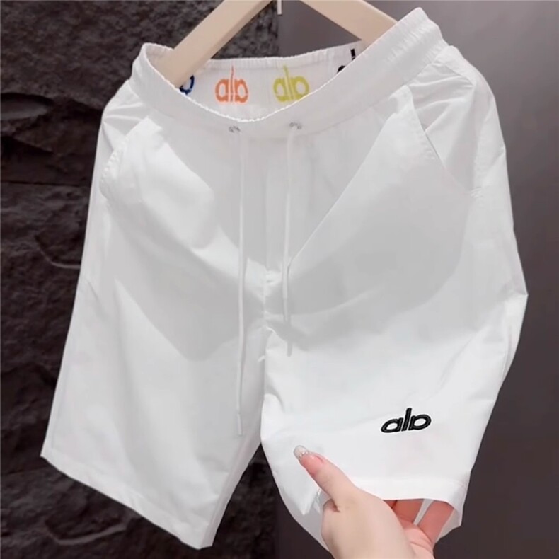 2025年新款夏季男士休闲短裤时尚百搭速干薄款沙滩裤潮流纯色五分，男装牛仔裤，星座506A