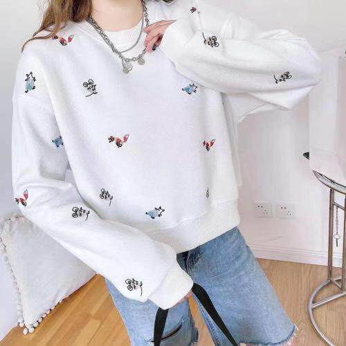 刺绣卫衣，女装卫衣/绒衫，香雪琳