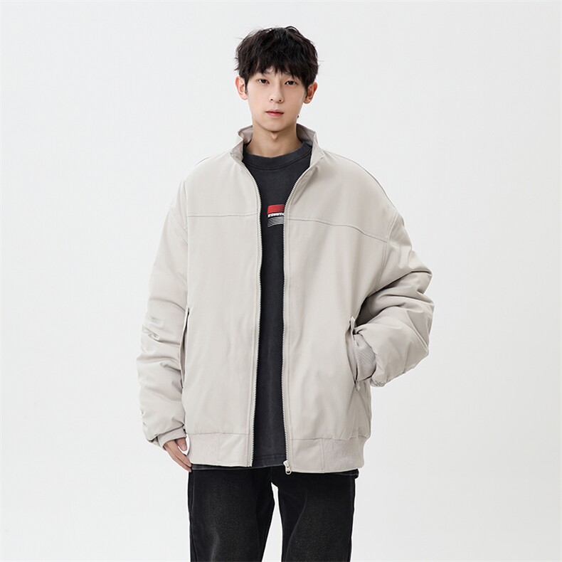 港风宽松立领棉服XZ213-MF1234特批55,男装棉衣,星座213