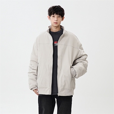 港风宽松立领棉服XZ213-MF1234特批55，男装棉衣，星座213