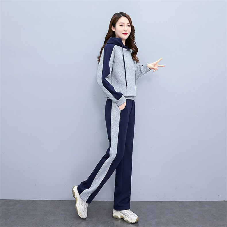 2025年春季运动套装/套裙时尚百搭显瘦气质潮流撞色,女装套装/套裙,梦依杭