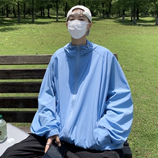 防晒衣男夏季轻薄款夹克宽松防晒服休闲户外冲锋衣外套F0598-P43，男装夹克，星座308B-2