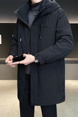标50绒店主风冬季男士中长款连帽羽绒服保暖外套9919-P275，男装羽绒服，电商B338