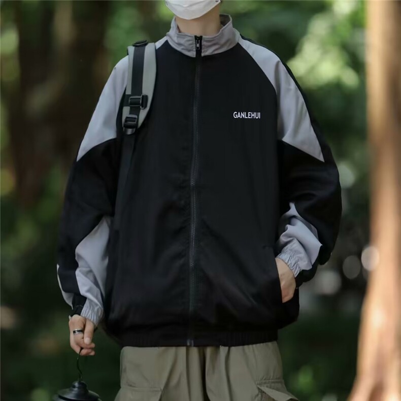 秋季青春流行男夹克文艺潮外套LX81P45,男装夹克,星座1116-2