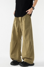 8XL-M日系户外防泼登山裤男直筒束脚休闲裤夏徒步工装裤K9158P68，男装工装外套，电商D206-1