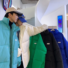 情侣棉衣男女小牛津绝不跑棉/S-5XL面包服棉服棉袄3319-P65，男装棉衣，星座207