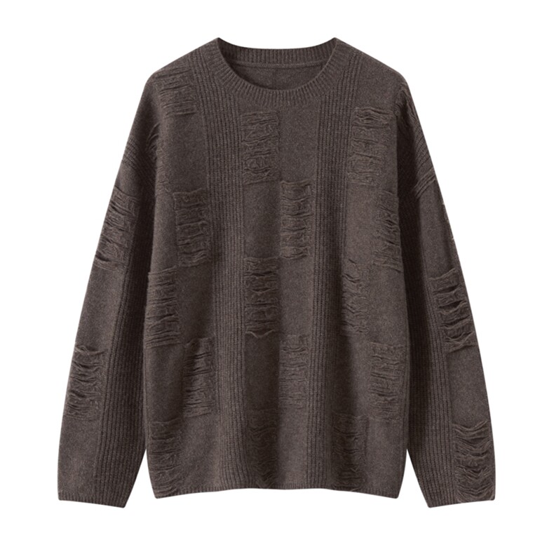 2025年秋季新款长袖圆领套头，女装羊绒衫，东远绒业