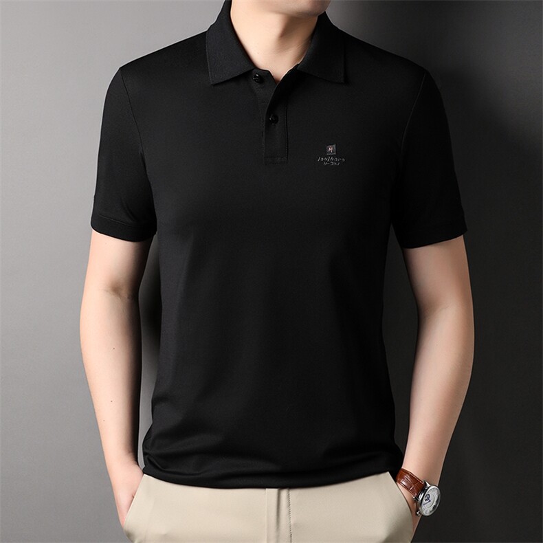 夏季Polo衫纯棉商务休闲男装短袖t恤宽松翻领半袖体恤HP88311-P60,男装Polo衫,星座1105-3