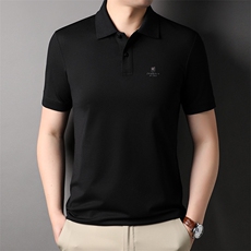 夏季Polo衫纯棉商务休闲男装短袖t恤宽松翻领半袖体恤HP88311-P60，男装Polo衫，星座1105-3
