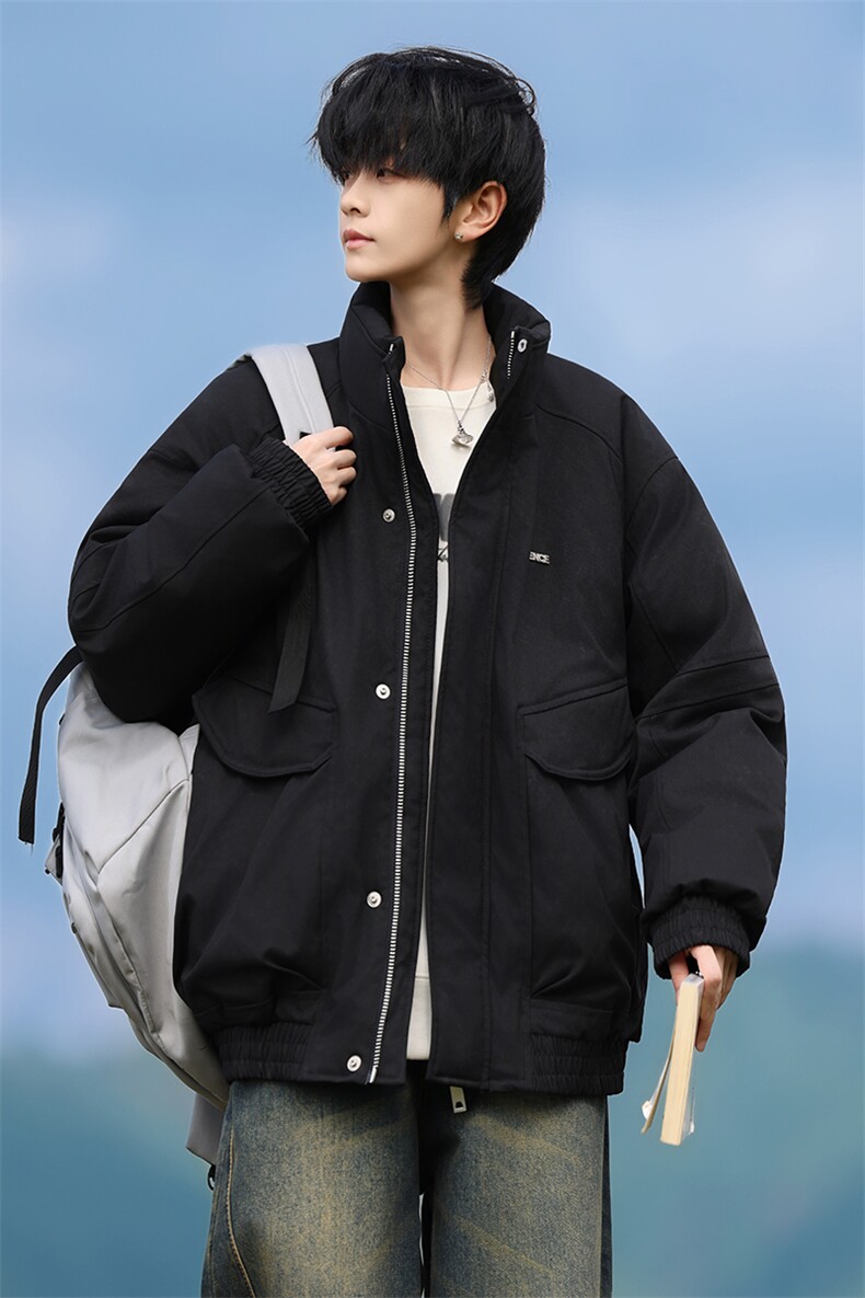 Y7709-P218冬季新款新标90白鸭绒扎染立领羽绒服外套,男装羽绒服,星座109