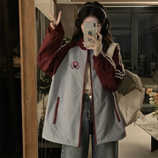 2025秋上新潮牌连帽冲锋衣夹克外套宽松休闲户外登山服C786-P105，男装夹克，星座911-2(原星座613-2）