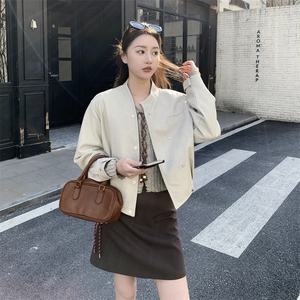 主推店里大货 数据好新款小个子可穿皮衣外套p155k248图片