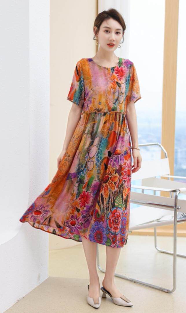 2022夏季新款连衣裙，女装连衣裙，韩琦薇