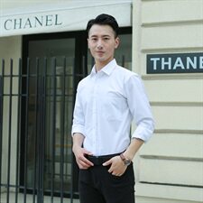 2021年春款长袖加肥加大衬衣大码衬衫男装休闲衬衫1558-2款，男装衬衫，星座802