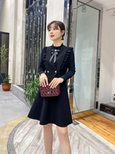 淑女型连衣裙，女装连衣裙，千禧宏运