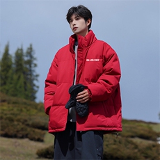 现货抖音得物可供视频冬季三防加厚羽绒棉衣外套面包棉服81137，男装棉衣，电商A486
