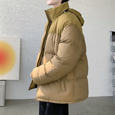加厚羽绒棉服男宽松百搭潮流保暖冲锋衣外套M0787-P95，男装棉衣，星座308B-2