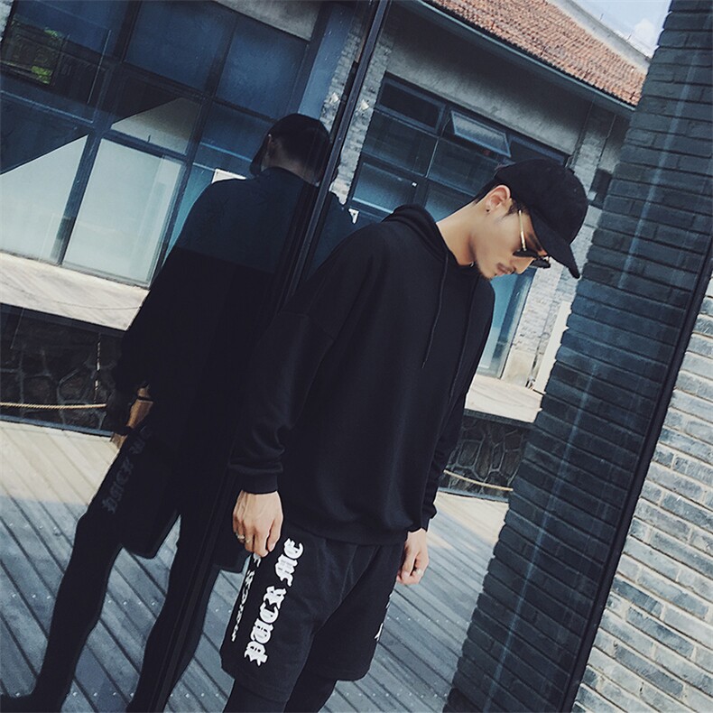 卫衣boyxco涤纶涤棉抽象图案连帽常规潮青春流行秋季运动宽松,男装卫衣,星座1506-1