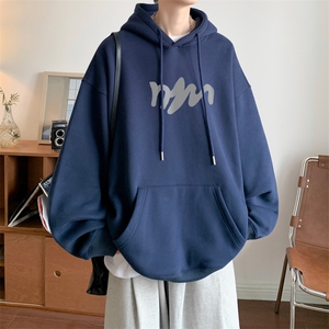 ！连帽圆领卫衣男装港风帽衫男 LM127-P35图片