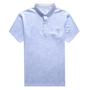 2023新款夏季中年男生短袖休闲宽松潮流上衣服装百搭中年男士体恤图片