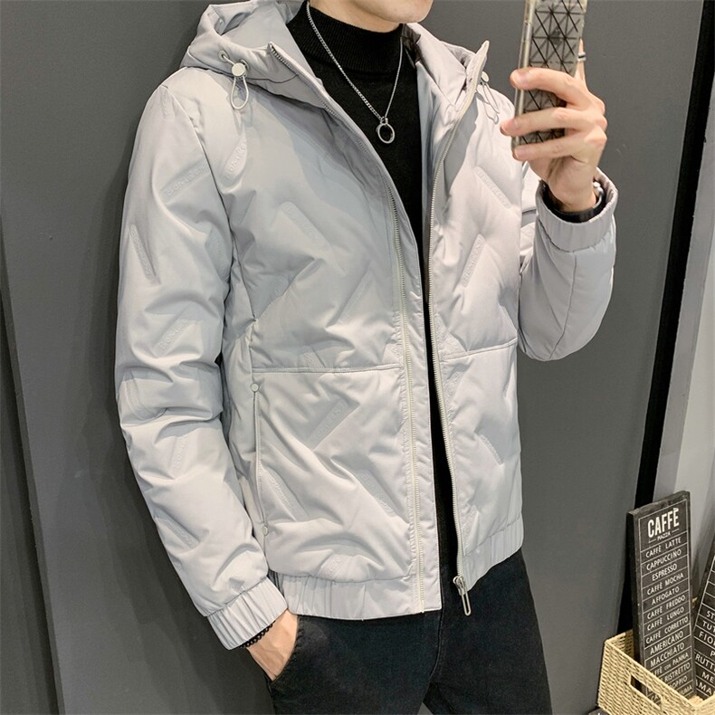 男士连帽羽绒服2020新品潮牌青年冬季外套DS575T,男装羽绒服,电商A102
