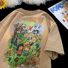 240g美式重磅短袖T恤FSDX296M-5XL特批25无差价控48，男装T恤，电商B219B