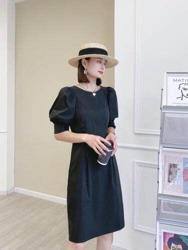 现货夏装气质款连衣裙，女装连衣裙，MZ 慕姿