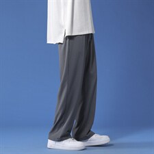 百搭潮流2023春款港风直筒宽松休闲裤卫裤运动裤2028-特批22，男装休闲裤，星座718-1