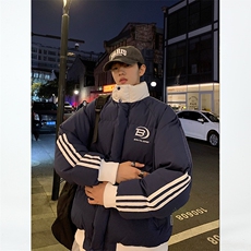 MF01-P128男女款加厚保暖棉衣宽松面包服棉袄外套，男装棉衣，电商B327
