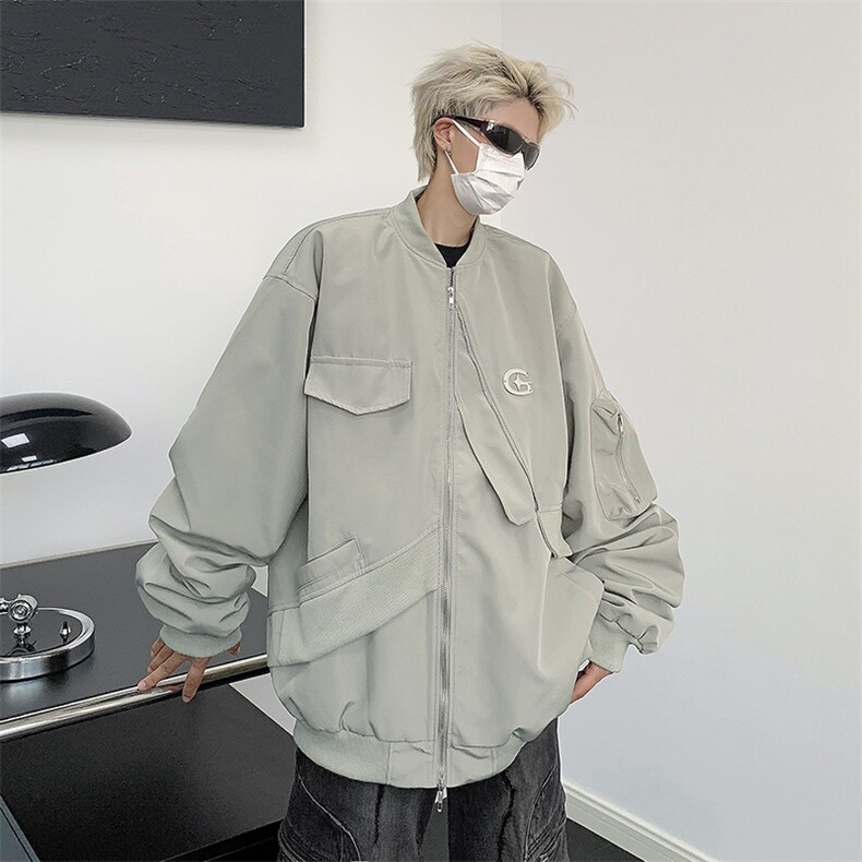 Wt8529-P60美式宽松型BF飞行员夹克棒球服,男装夹克,星座1501-1