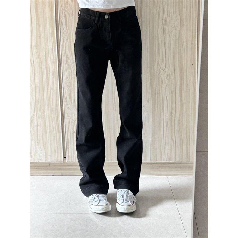 【有货】517弯刀牛仔裤男美式cleanfit微喇裤子高街N083LL-特P32,男装牛仔裤,星座1007（原301D）