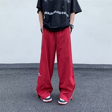 青春流行休闲裤长裤简约日系时尚潮牌原宿新款文艺男潮流宽松型，男装休闲裤，星座716-4