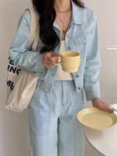 2022香丽迪新款牛仔套装，女装职业装，香丽迪1