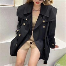 秋季风衣裙，女装风衣，素凡 SU·FAN