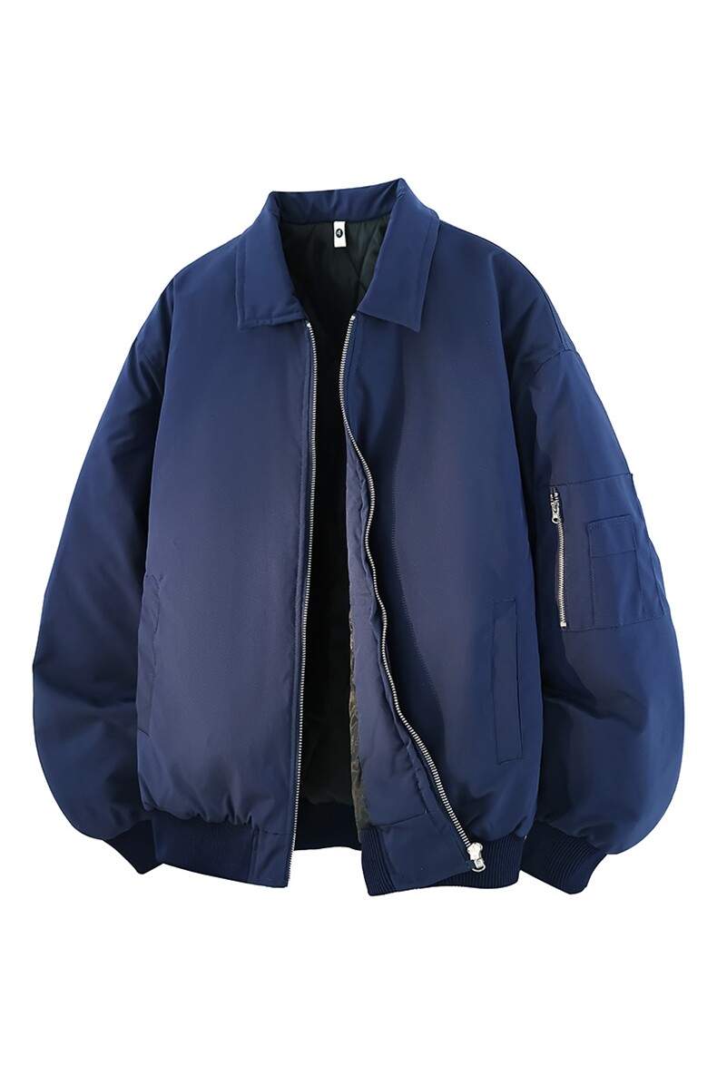 短款教练飞行夹克棉服冬季夹棉加厚棉衣外套男5D1180-TP5598,男装夹克,电商A102