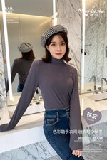 秋冬美人条打底衫，其它，棉芭莎
