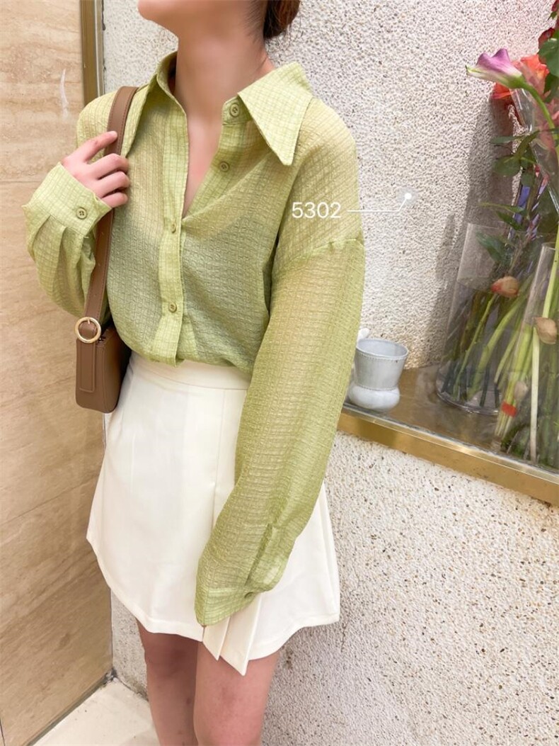 【现货】韩版衬衣，其它，YEAXIU(6F)