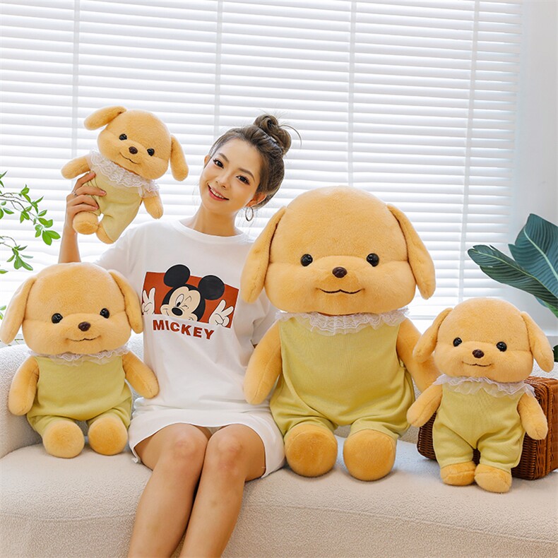 网红新款贵宾犬小鼻嘎欧貂绒狗狗公仔毛绒玩具情侣生日礼物送女友，永发网供