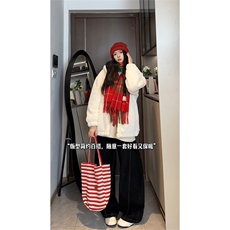 仿兔毛棉衣加绒加厚连帽情侣棉服保暖男女外套D2661-TP70138，男装棉衣，电商A102