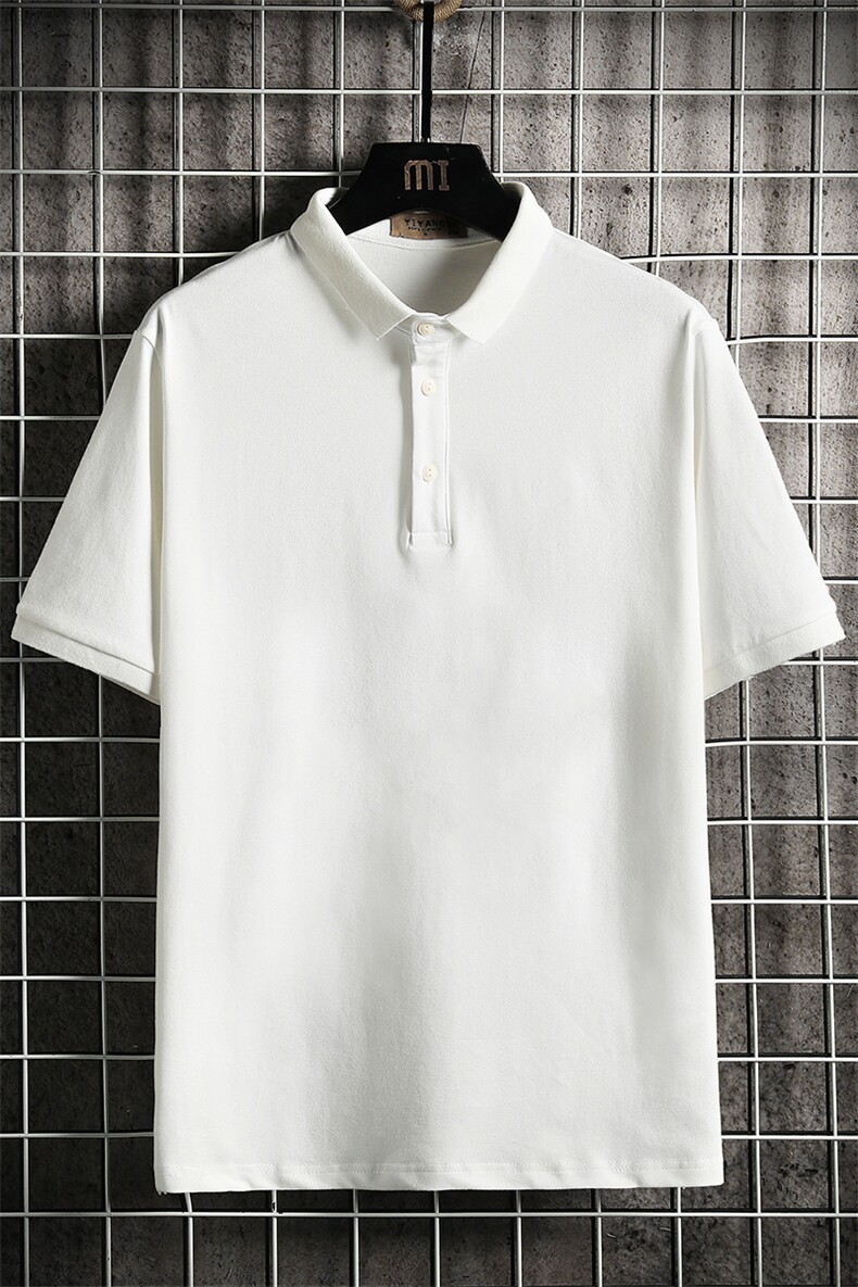 PL57099-P35翻领短袖polo衫男大码胖子半袖t恤男有领保罗衫,男装Polo衫,电商A040A