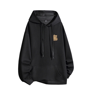 得物供货、复合重磅420克现货连帽卫衣宽松HD019-1-HML498-特P45图片