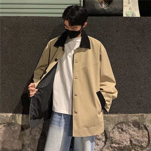 新款休闲风衣图片