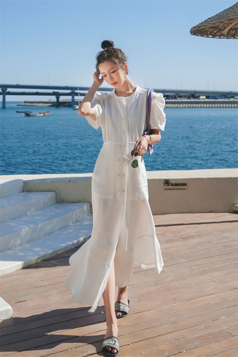 已出货夏季新款鱼尾长裙（原8605）225-1929（）,女装连衣裙,浙宝225
