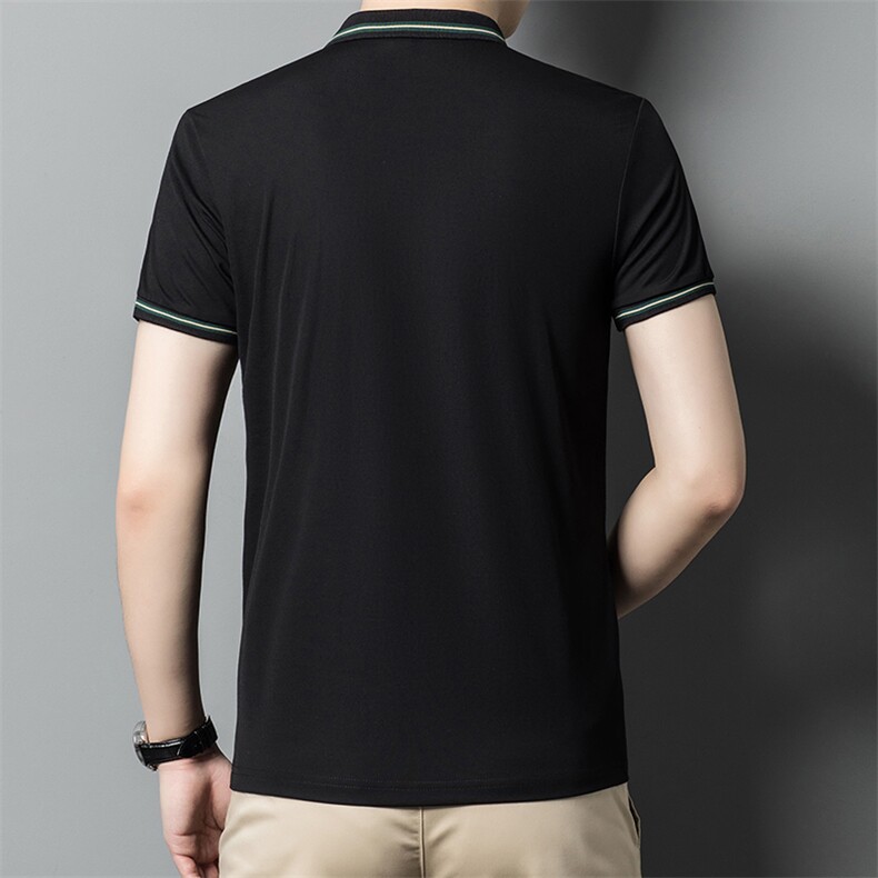 纯棉短袖T恤男上衣夏季青年男士休闲刺绣POLO衫潮流体恤SW556-P63,男装Polo衫,星座1105-3