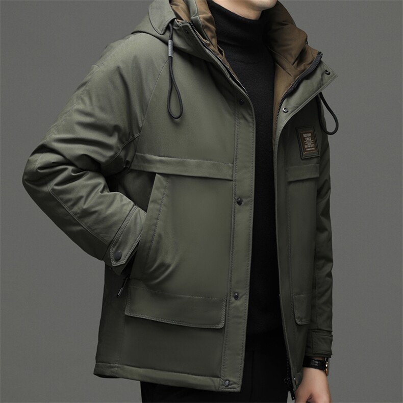 JMX211秋冬新款2023年男士休闲羽绒服加厚保暖夹克外套P283,男装羽绒服,电商B360